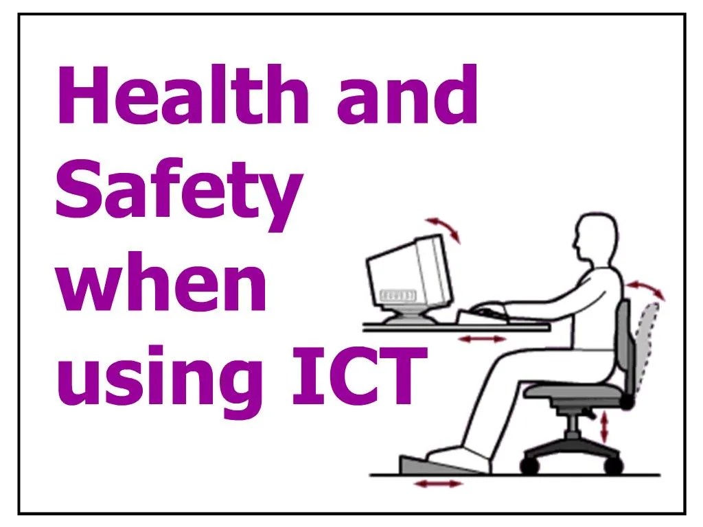 PPT Health and Safety when using ICT PowerPoint Presentation, free