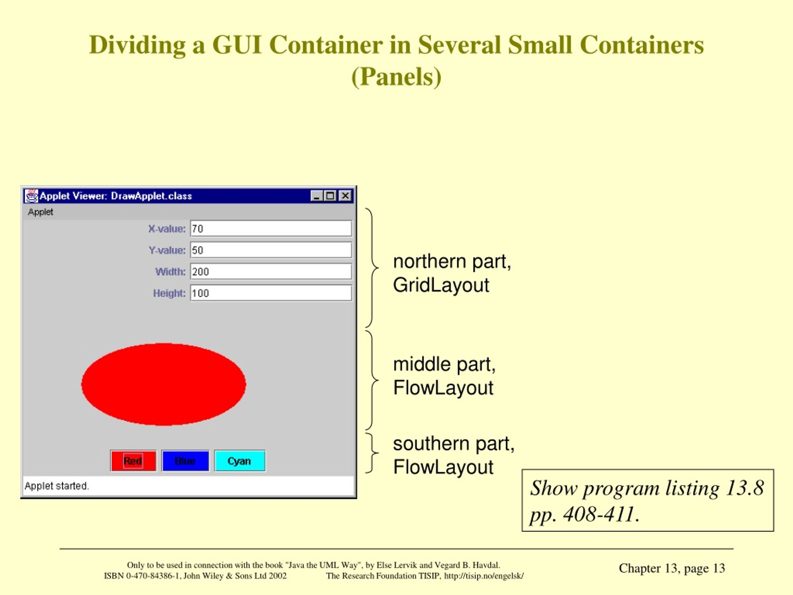 PPT GUI Programming and Events GUI = Graphical User Interface