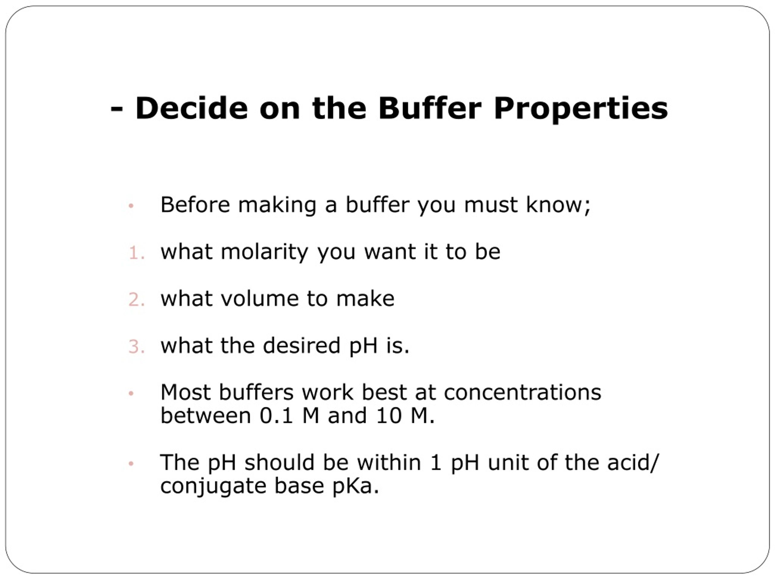 PPT Preparation of BUFFER PowerPoint Presentation, free download ID