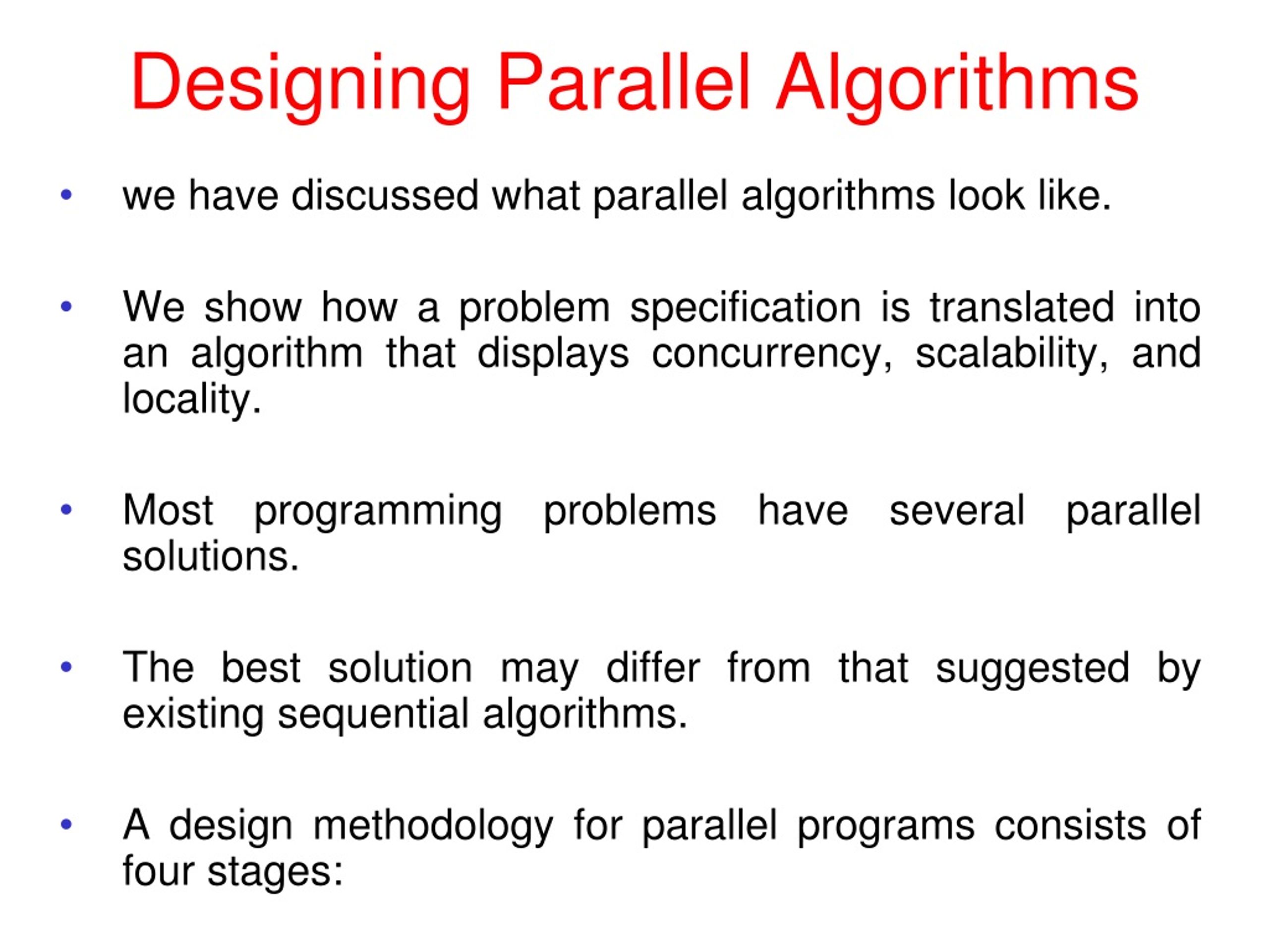 PPT DESIGNING and BUILDING PARALLEL PROGRAMS IAN FOSTER Chapter 1