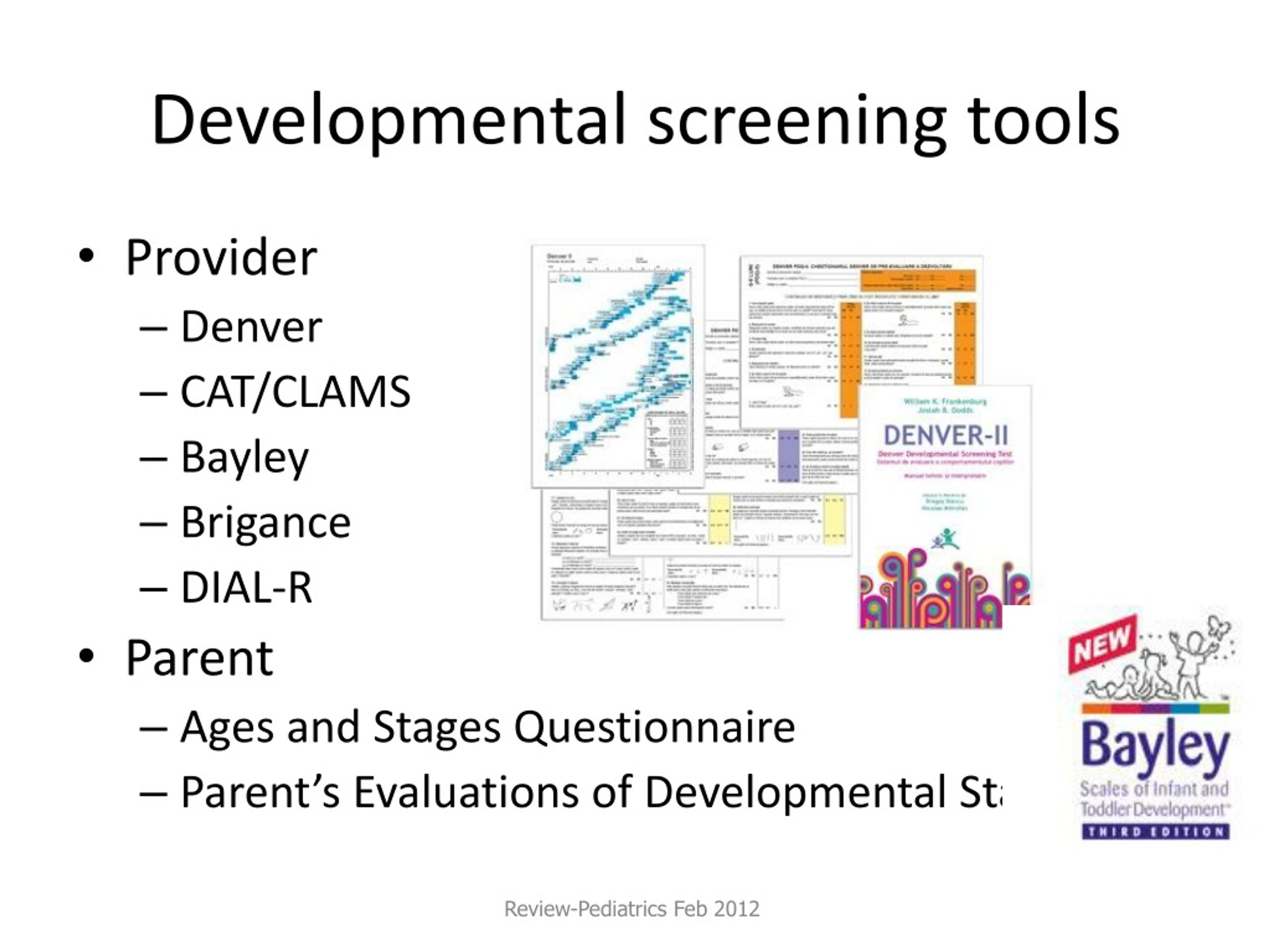 PPT Developmental assessment and approach to developmental delay in