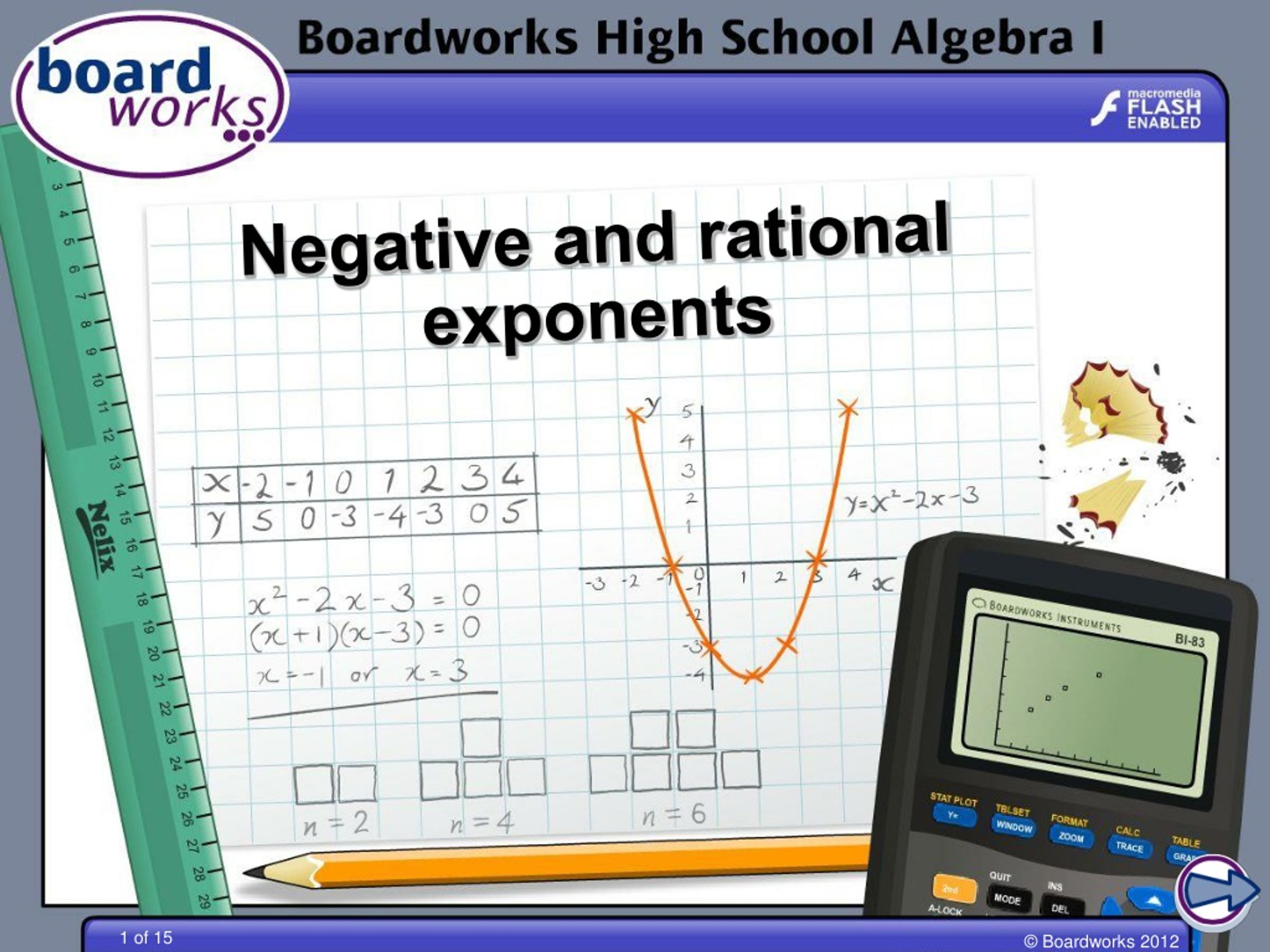 PPT Negative and rational exponents PowerPoint Presentation, free