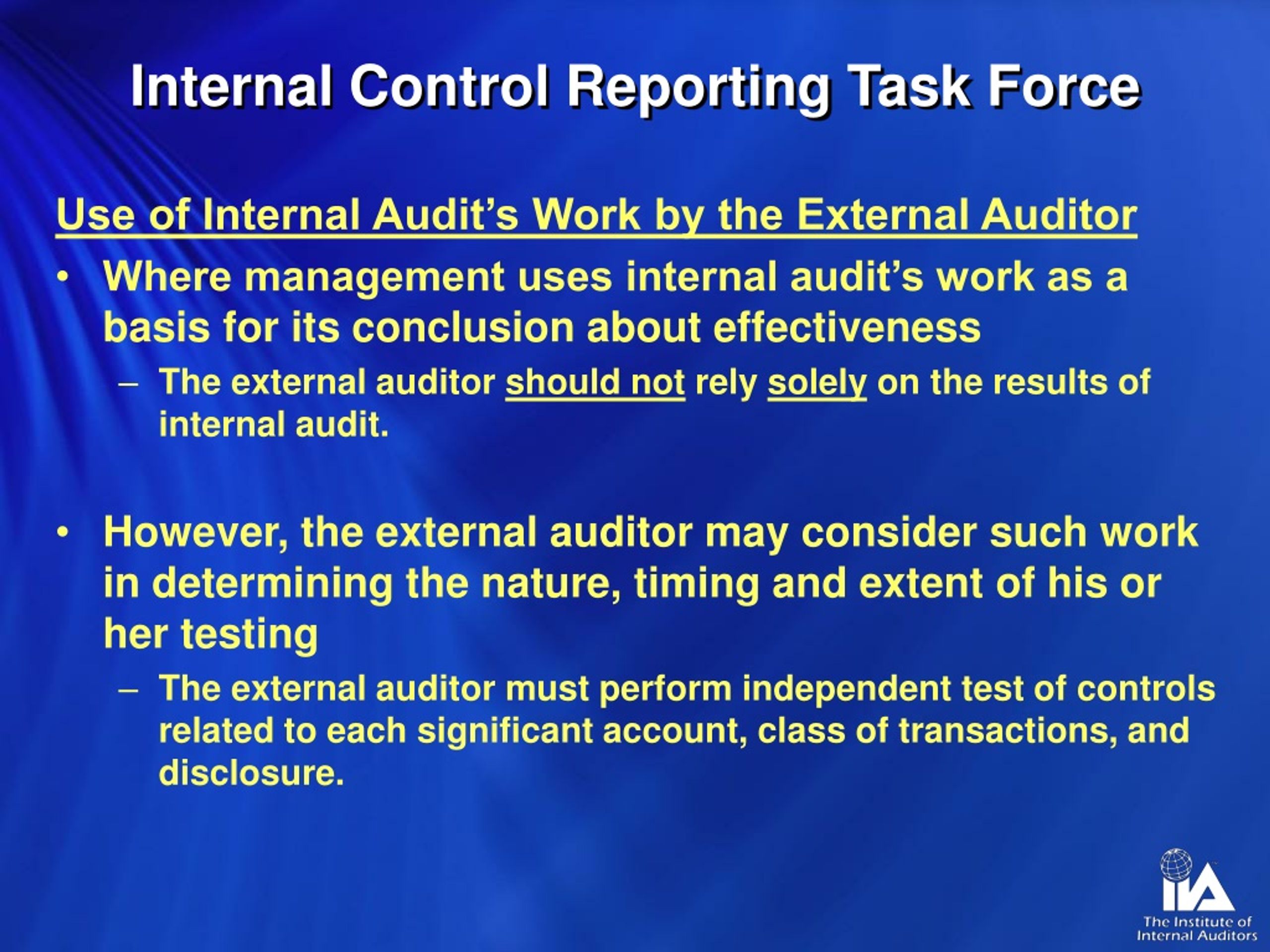 PPT Garrett L. Stauffer, CPA Partner PricewaterhouseCoopers LLP