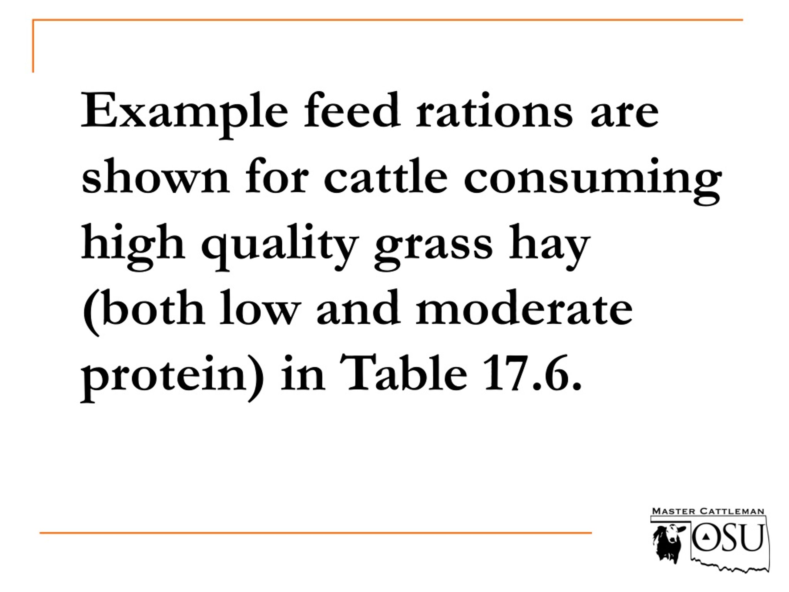 PPT Supplementing and Feeding Calves and Stocker Cattle PowerPoint