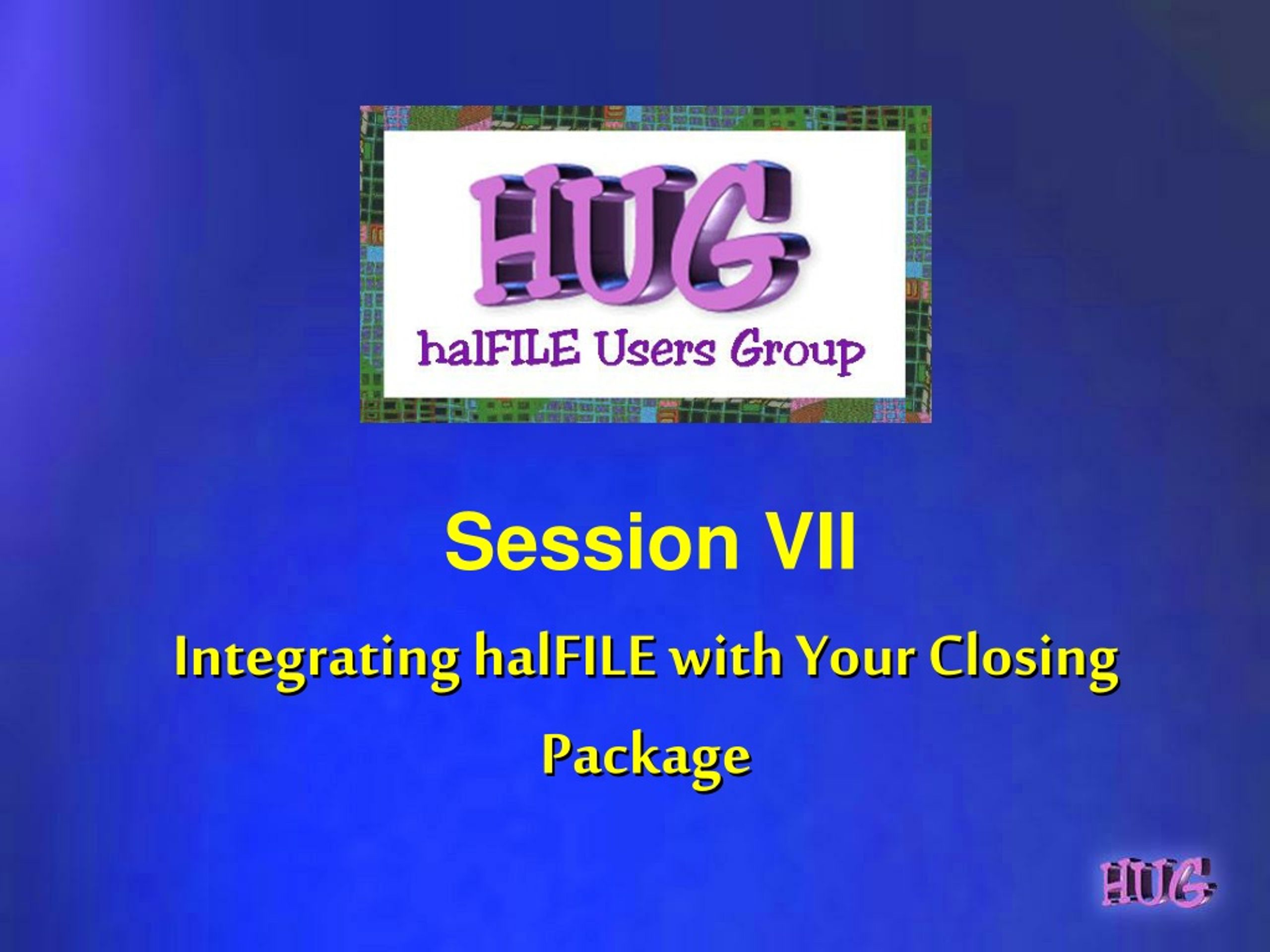 PPT Integrating halFILE with Your Closing Package PowerPoint
