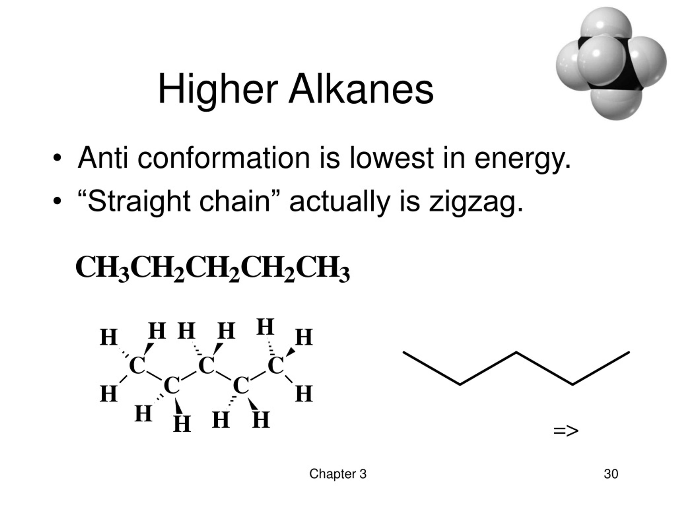 PPT Chapter 3 Structure and Stereochemistry of Alkanes