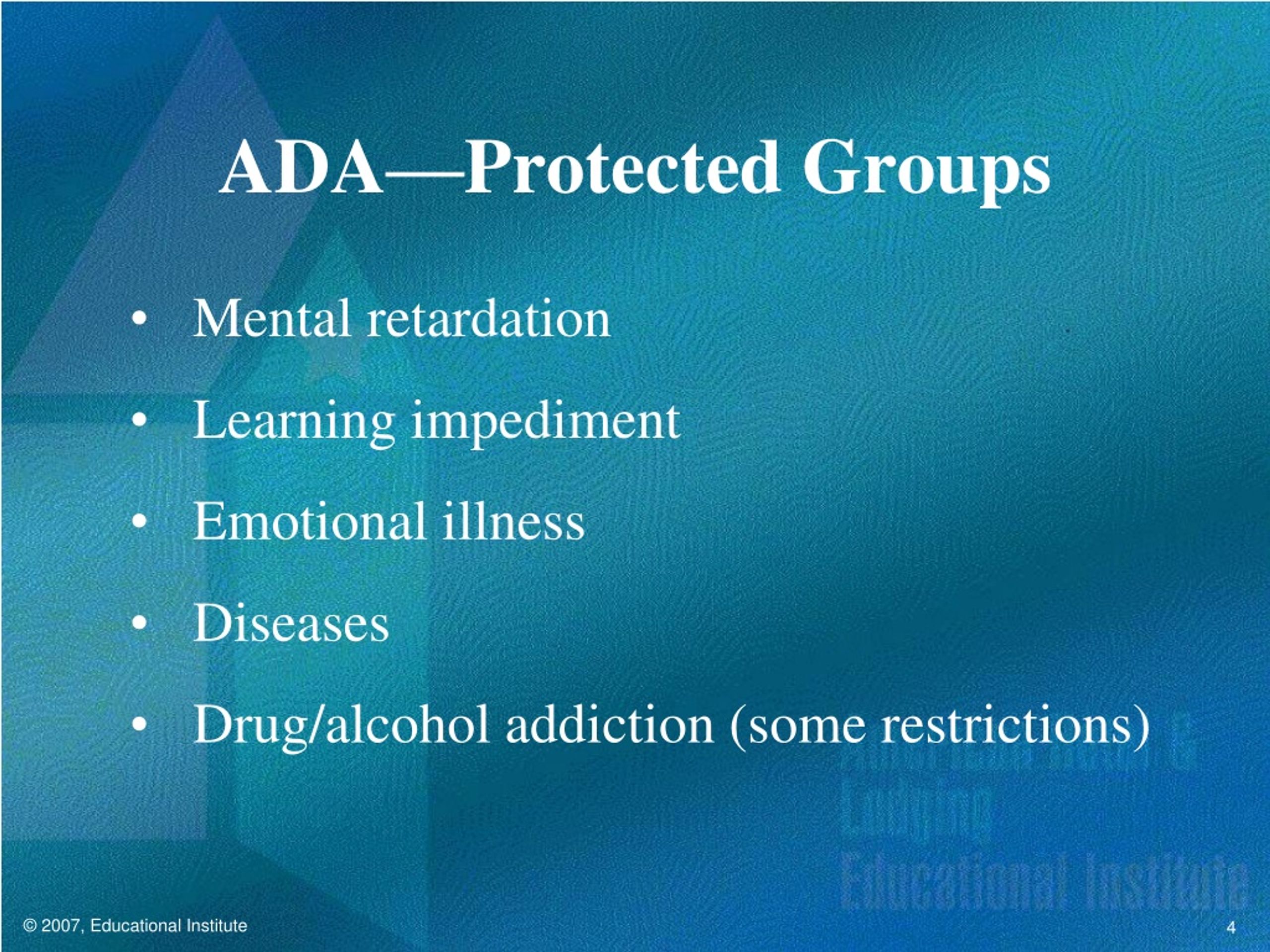 PPT Chapter 8 Special Supervisory Concerns PowerPoint Presentation