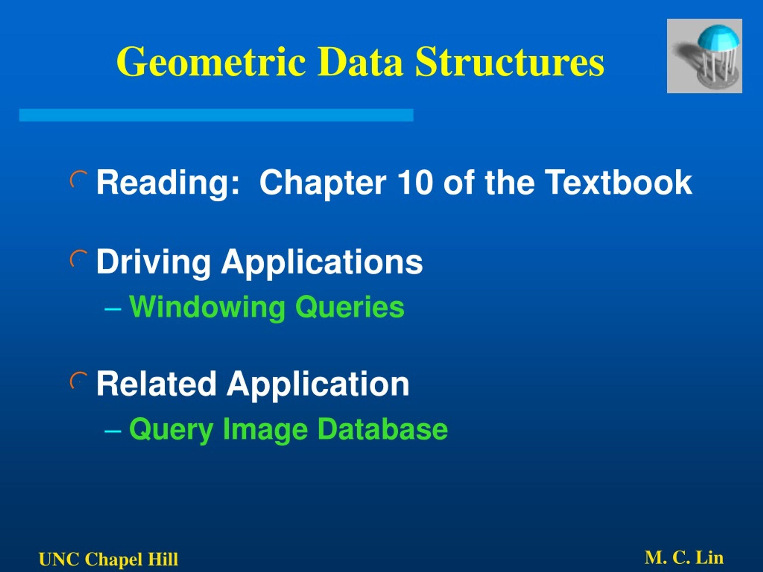 PPT Geometric Data Structures PowerPoint Presentation, free download
