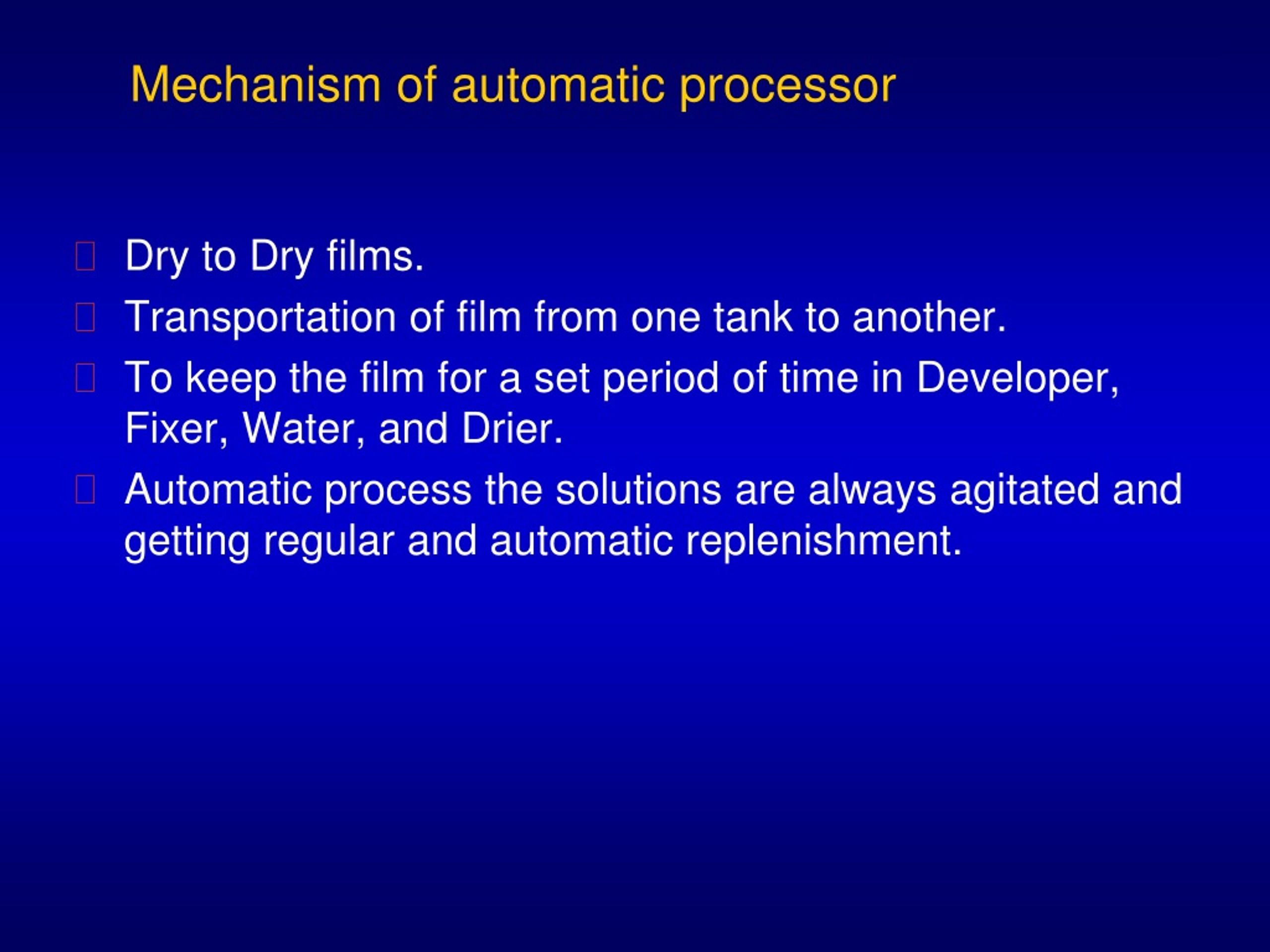 PPT Dark Room Day Light Processing and Film Faults PowerPoint