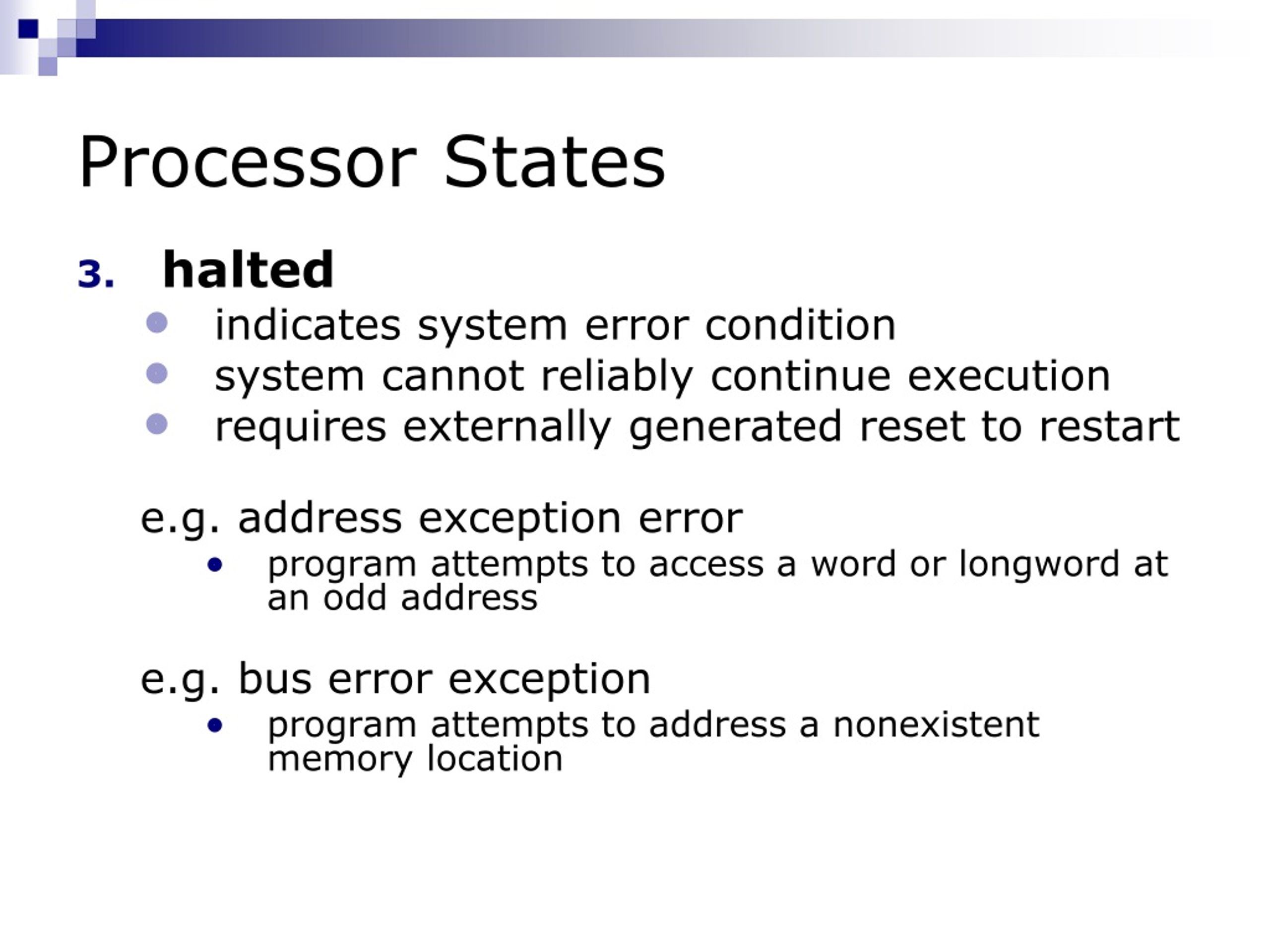 PPT Processor States PowerPoint Presentation, free download ID9240822
