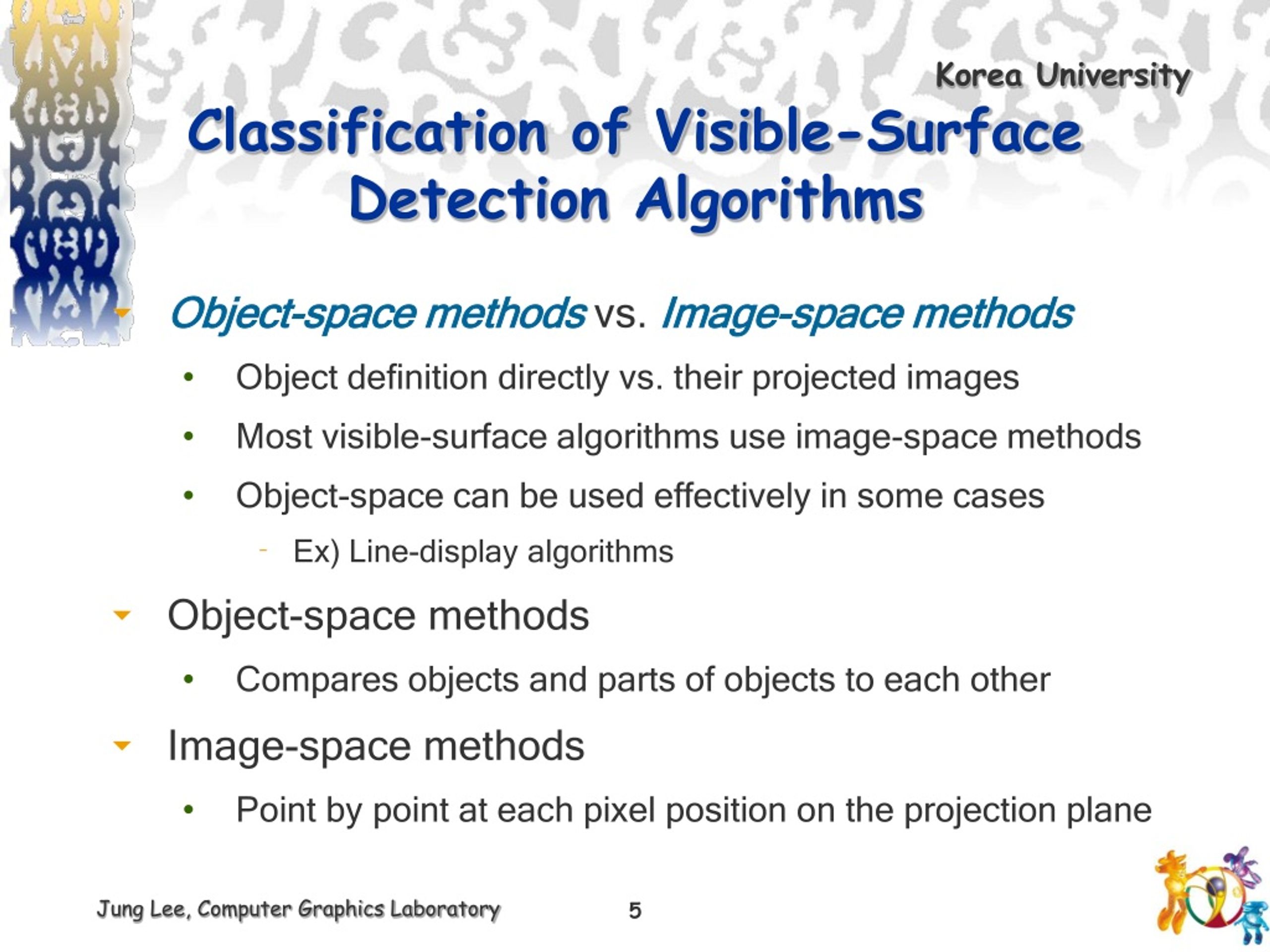 PPT VisibleSurface Detection Methods PowerPoint Presentation, free