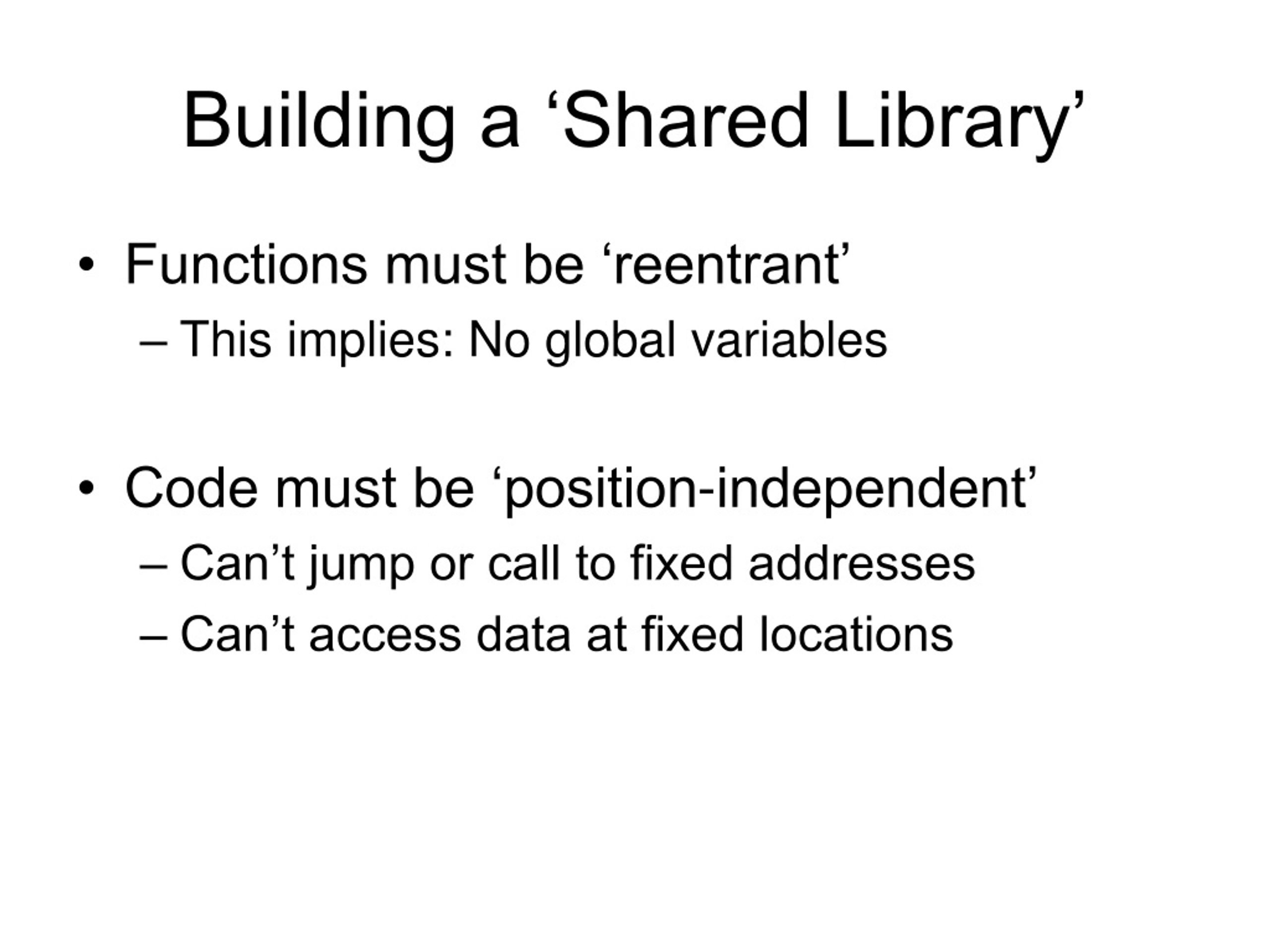 PPT Creating a Shared Library PowerPoint Presentation, free download