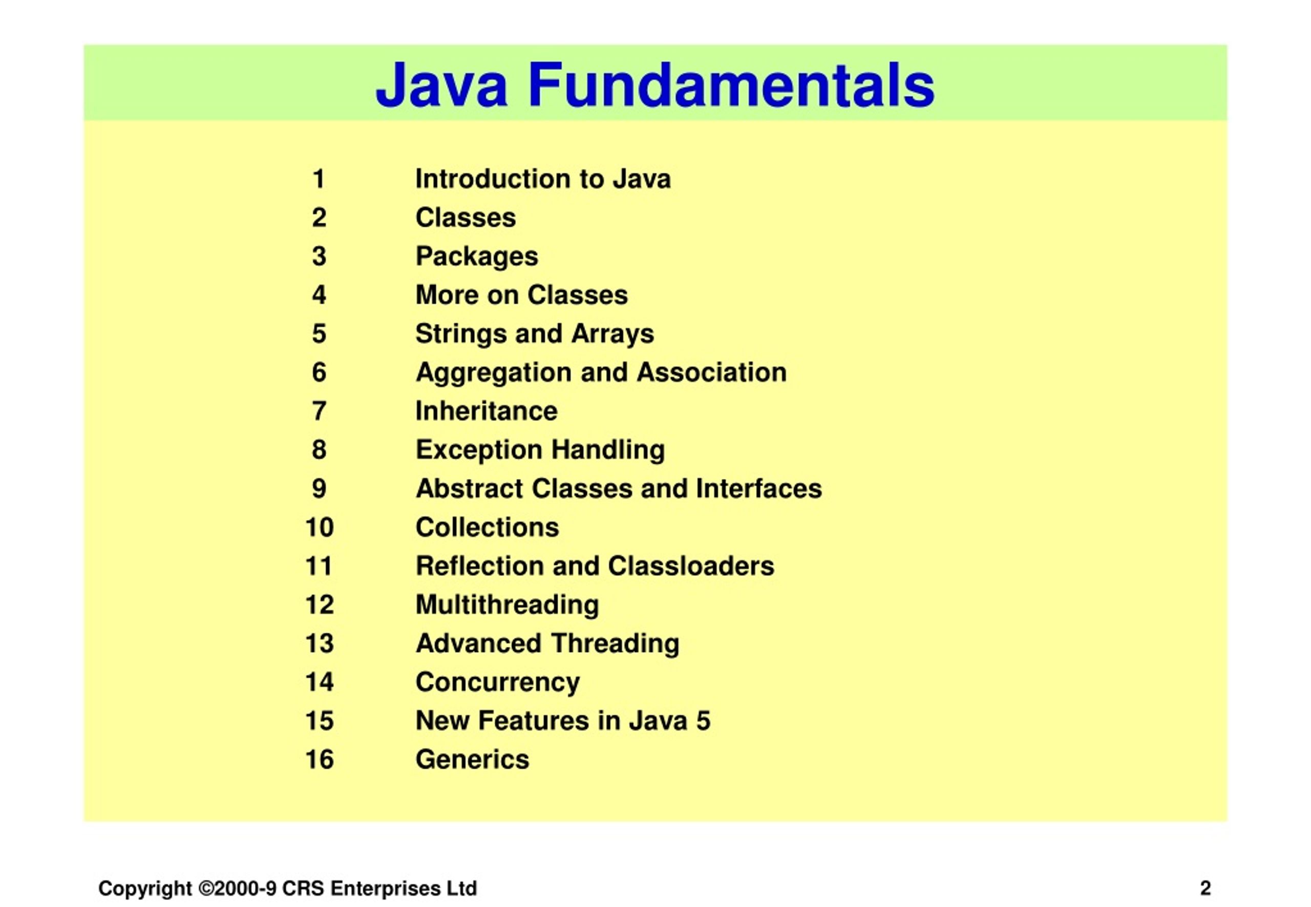 PPT Java Fundamentals PowerPoint Presentation, free download ID9251480