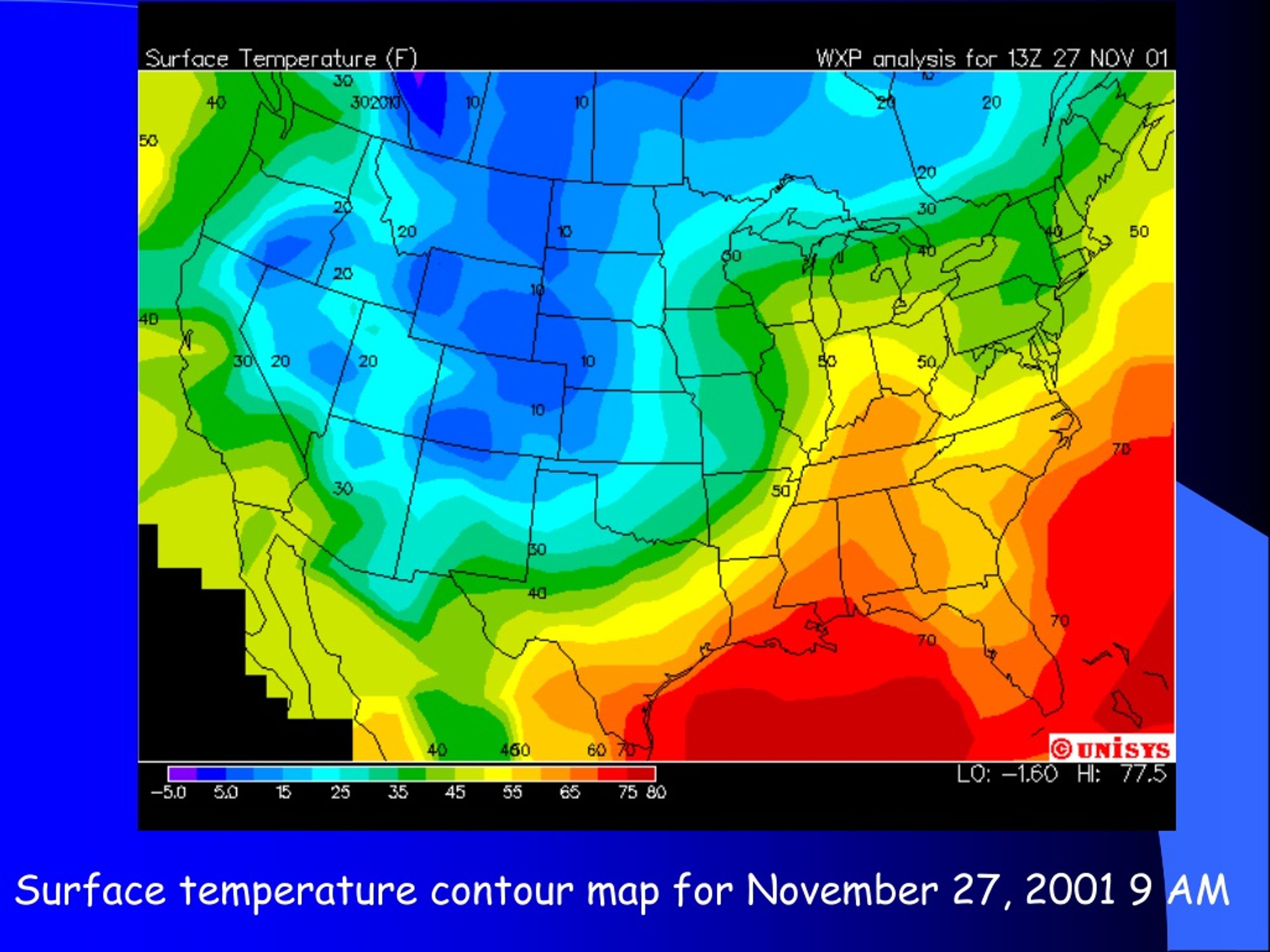 A Surface Weather Map Will Typically Have Contours Of Constant PPT Weather PowerPoint Presentation, free download ID945641