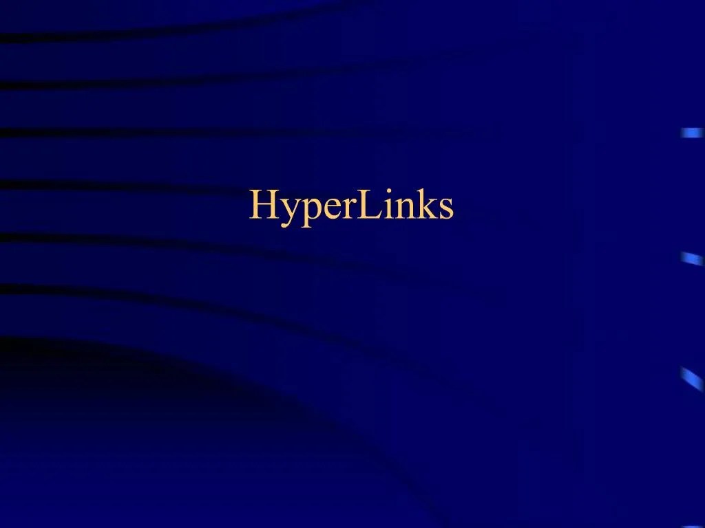 PPT HyperLinks PowerPoint Presentation, free download ID975666