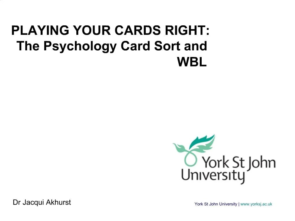 Ppt York St John University Yorksj Ac Uk Powerpoint Presentation Free Download Id 977993