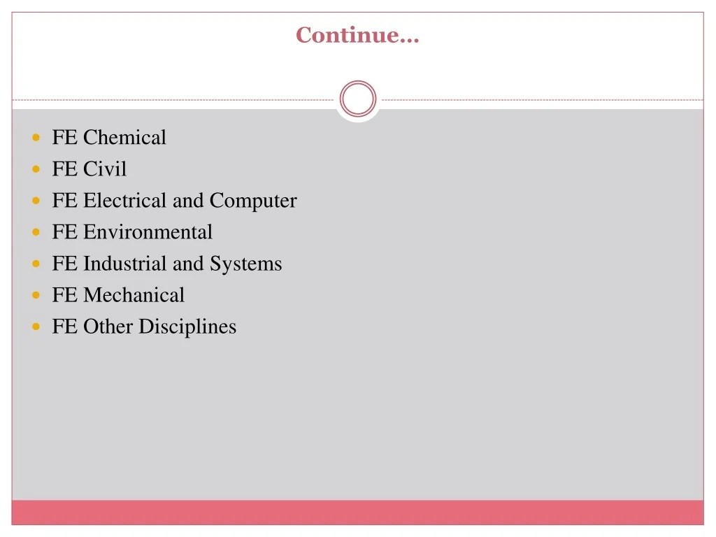 PPT Steps towards Passing FE Electrical and Computer Exam PowerPoint