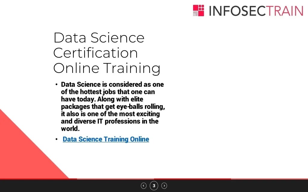 PPT Data Science Online Training PowerPoint Presentation