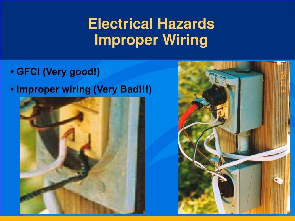 PPT Electrical Safety Risks, Precautions, and Terminology PowerPoint