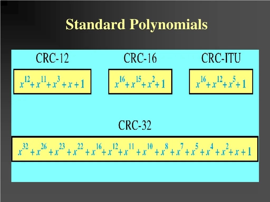 PPT Chapter 9 Error Detection and Correction PowerPoint Presentation