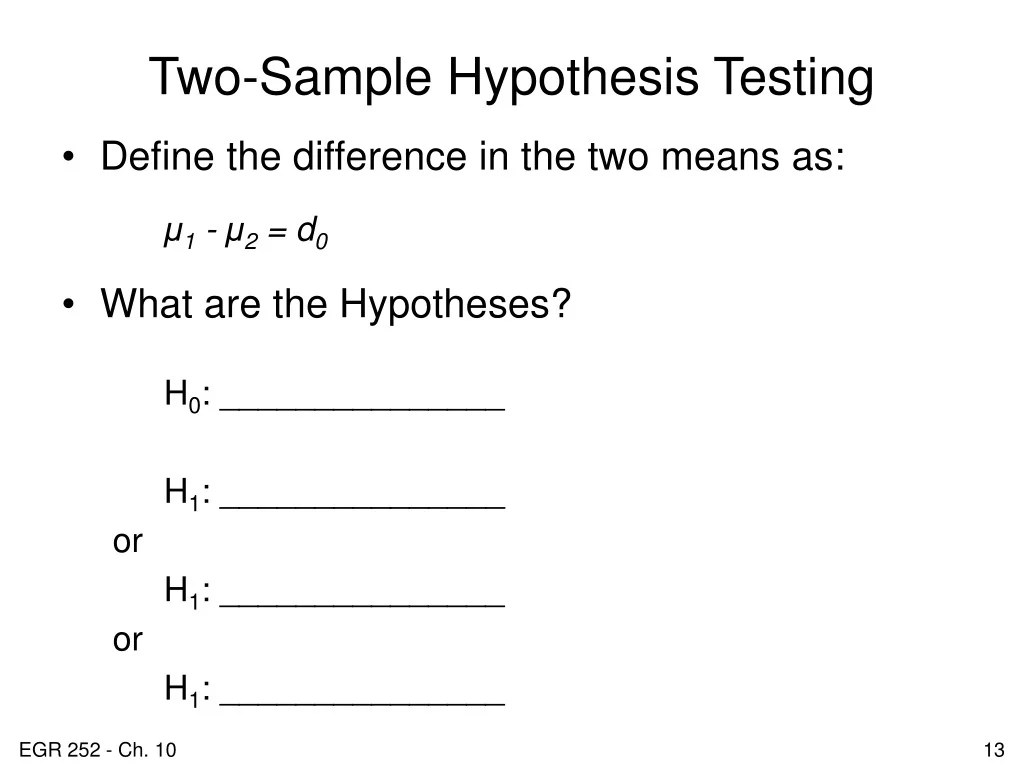 PPT Tests of Hypotheses PowerPoint Presentation, free download ID9620098