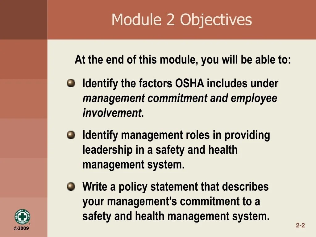 PPT Module 2—Management Commitment and Employee Involvement