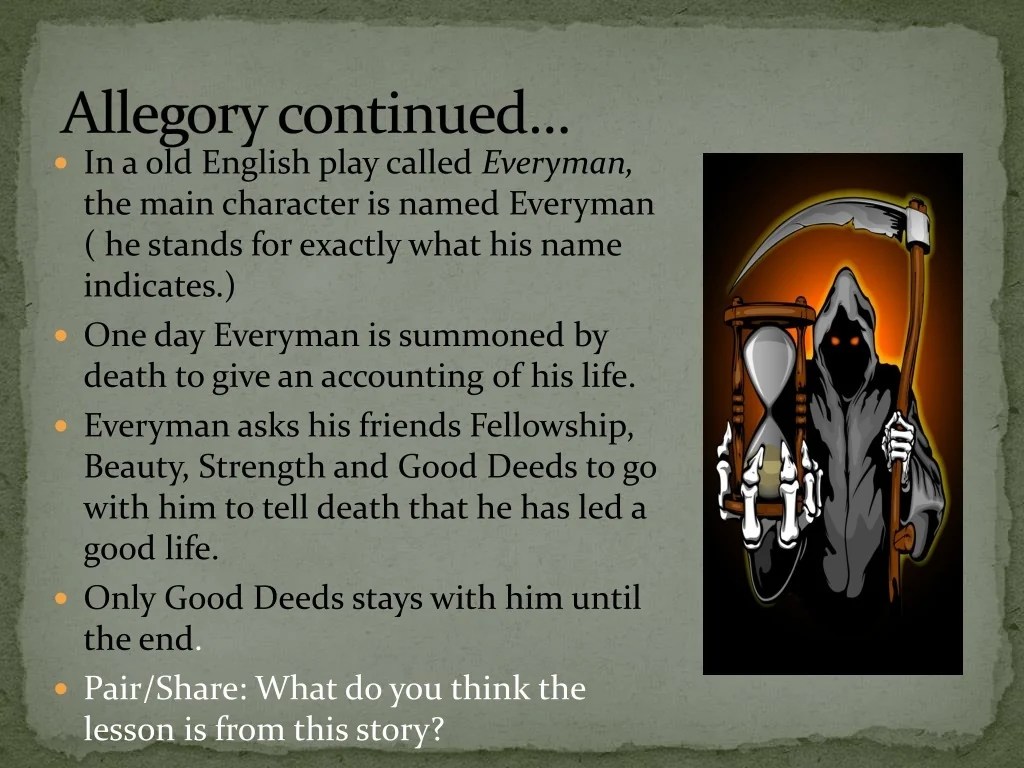 PPT Symbolism and Allegory PowerPoint Presentation, free download