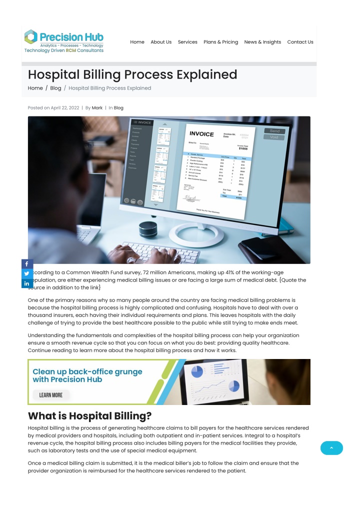 PPT Understanding The Hospital Billing Process PowerPoint
