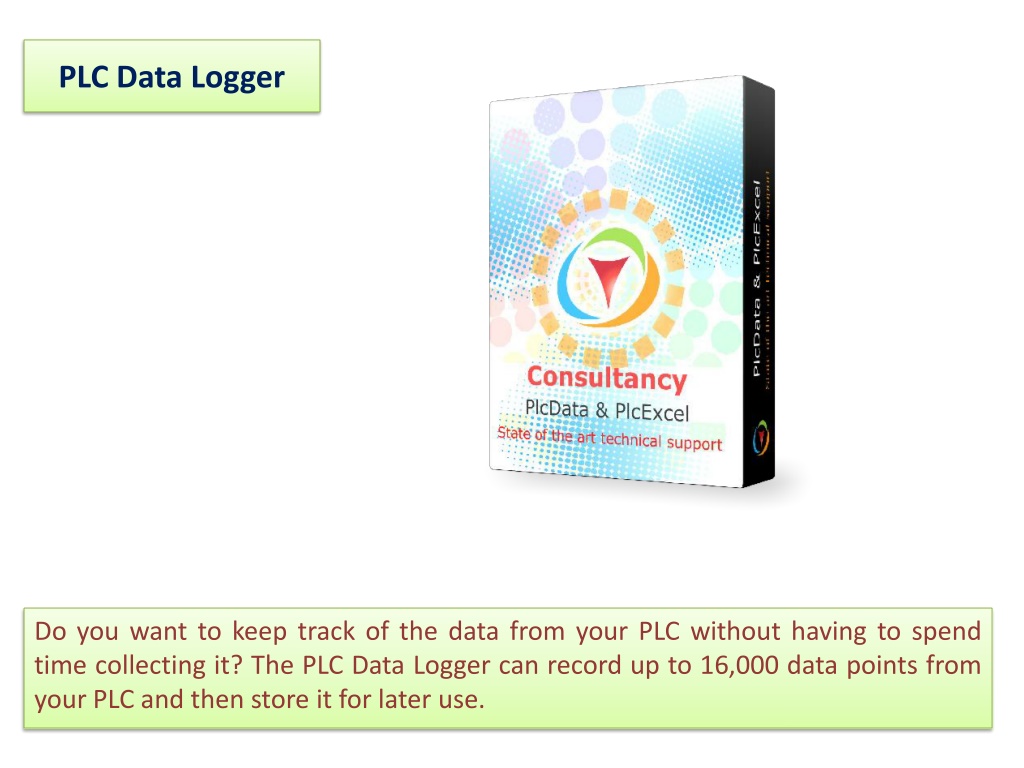 PPT PLC Data Logger PowerPoint Presentation, free download ID11301713
