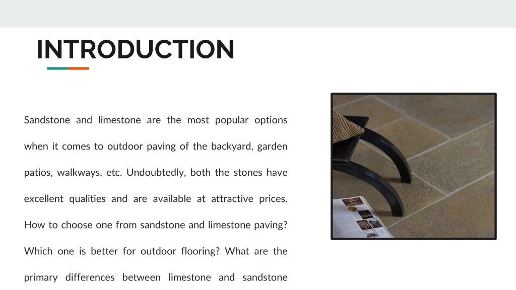 PPT Difference Between Sandstone and Limestone Paving Which is Best