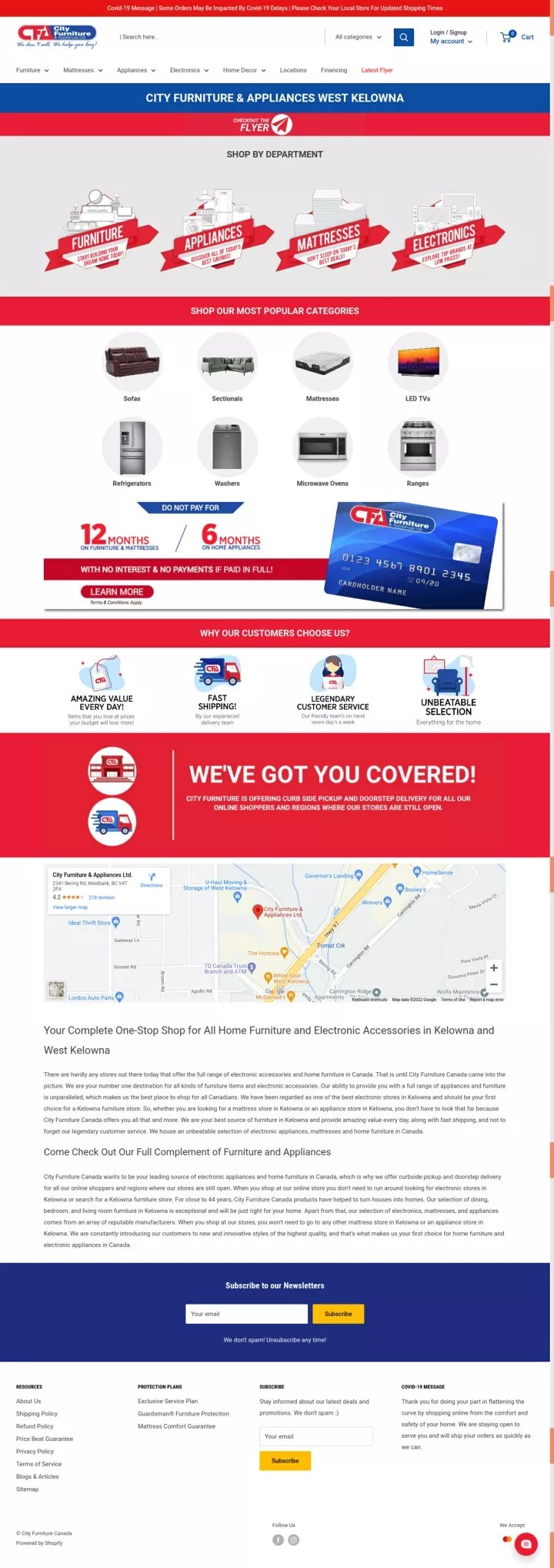 PPT City Furniture & Appliances West Kelowna PowerPoint Presentation