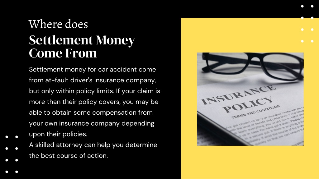 PPT How Much To Expect in Car Accident Settlements PowerPoint