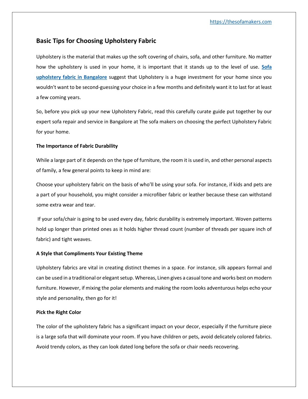 PPT Sofa upholstery fabric in bangalore PowerPoint Presentation, free