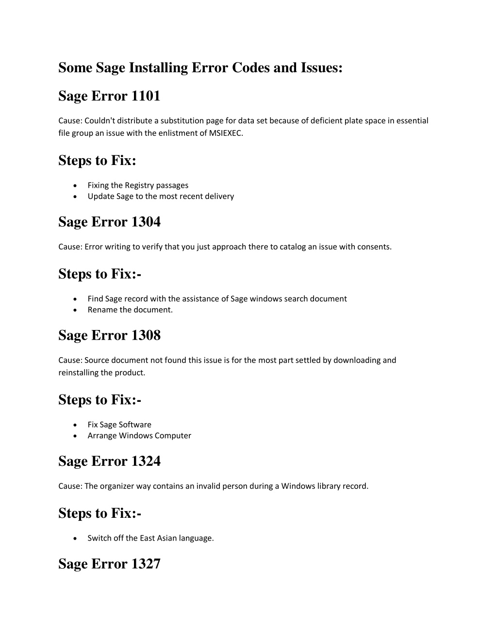 PPT Fix Sage 50 Install Error 1628 PowerPoint Presentation, free