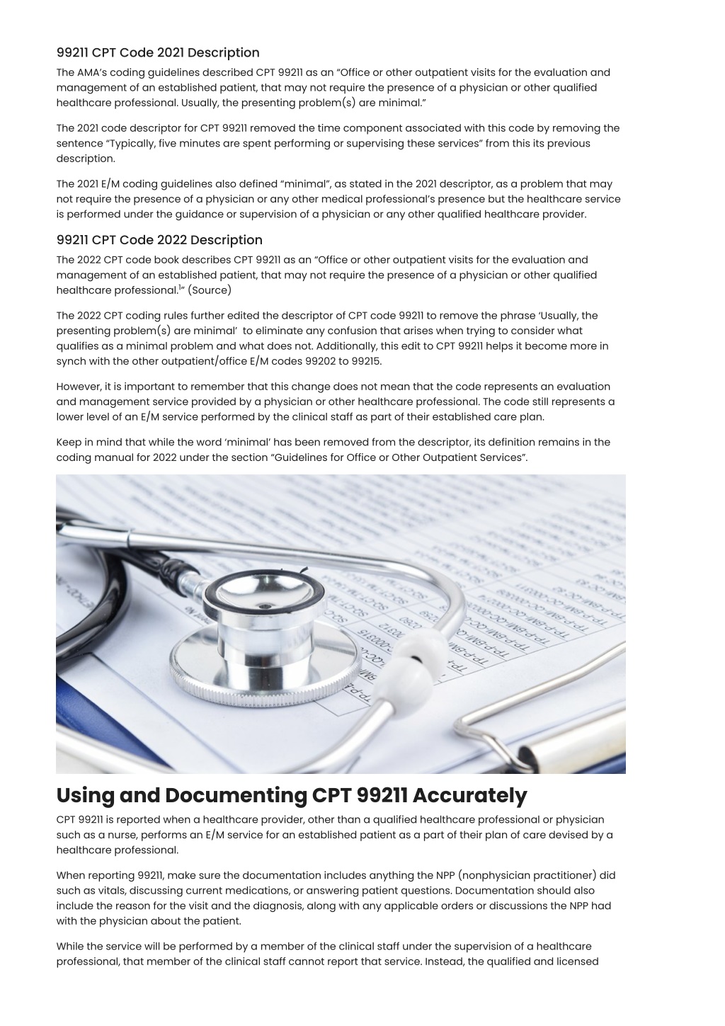 PPT understandingcptcode99211in2022 PowerPoint Presentation