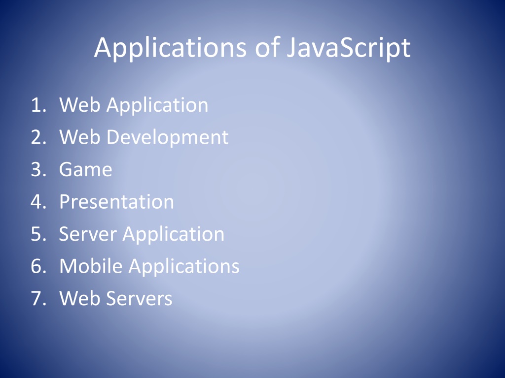 PPT Definition of JavaScript PowerPoint Presentation, free download