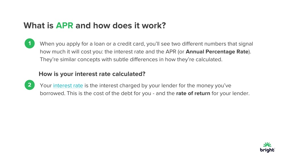 PPT What is APR and how does it work PowerPoint Presentation, free