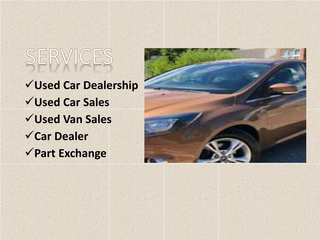 PPT One Of The Best Used Van Sales in Cricklewood. PowerPoint