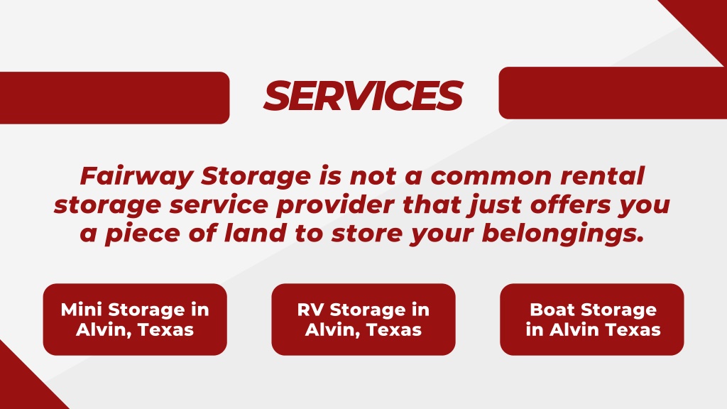 PPT Do You Need Affordable Storage in Alvin, Texas? PowerPoint