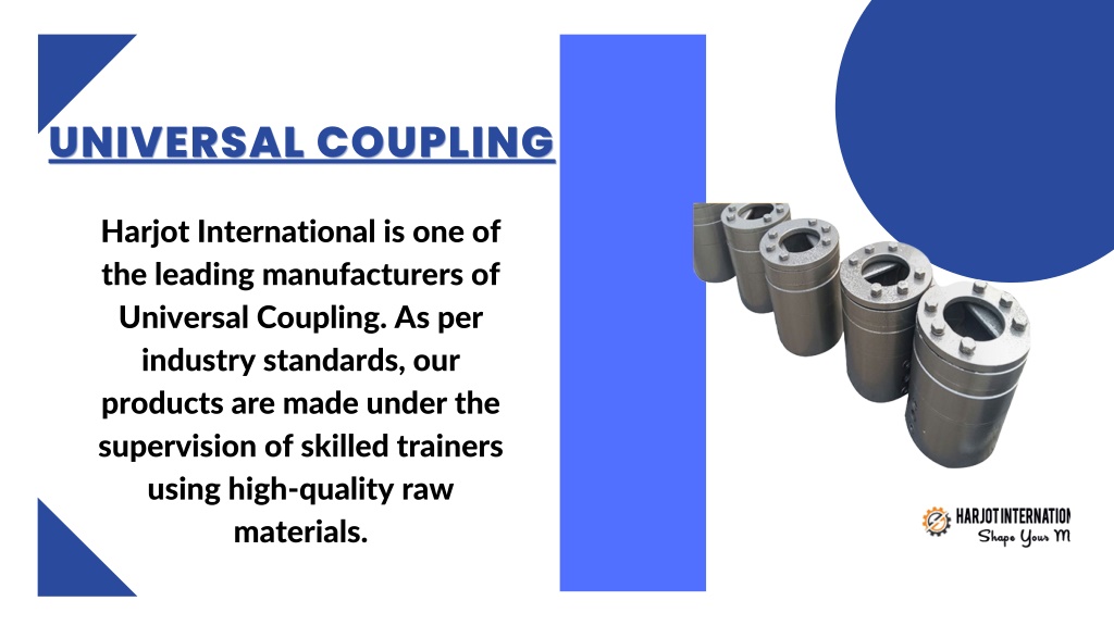 PPT Gear Coupling Universal Coupling Manufacturers In India