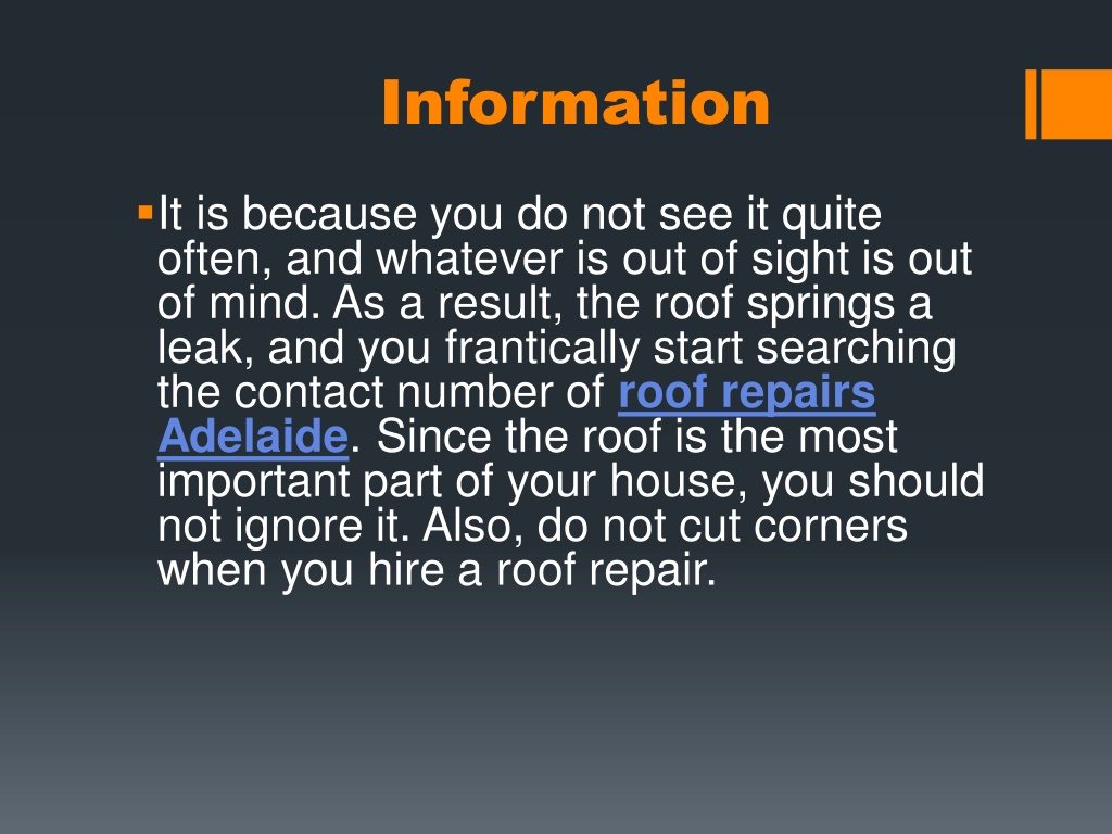 PPT How Much Does It Cost To Repair A Sinking Roof? PowerPoint