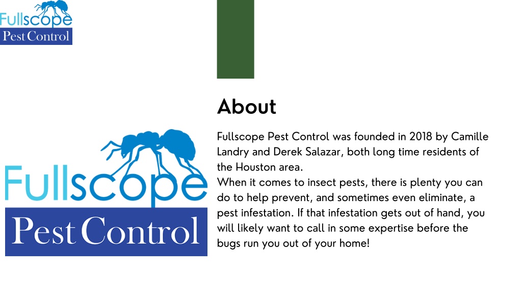 PPT Pest Control Humble TX FullScope Pest Control PowerPoint