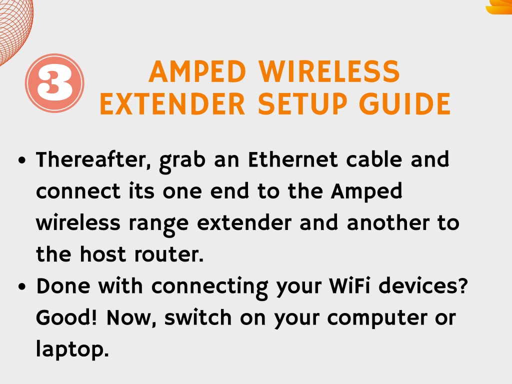 PPT - 5 easy steps for amped extender setup? PowerPoint Presentation