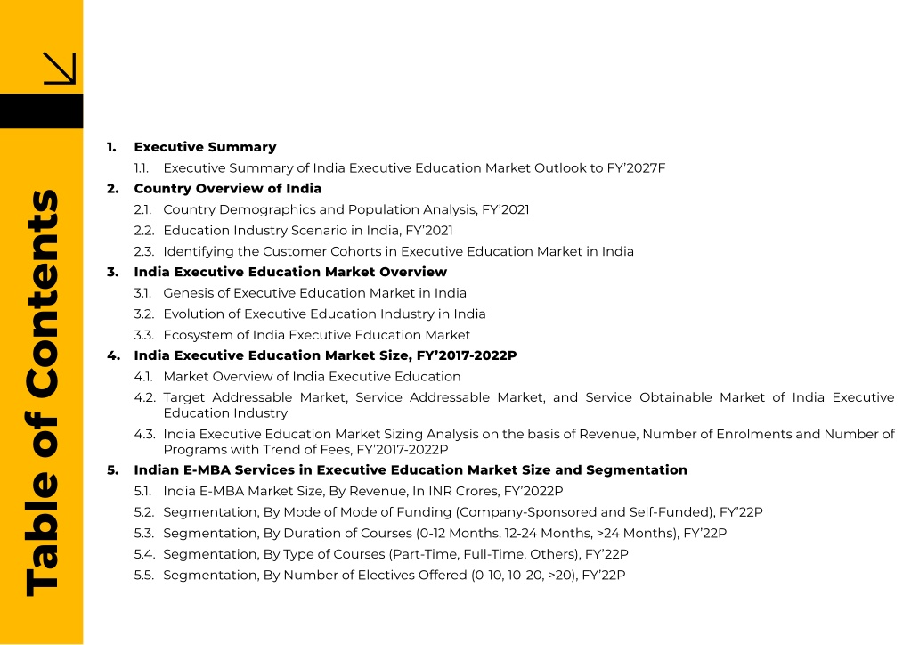 PPT India Executive Education Market PowerPoint Presentation, free