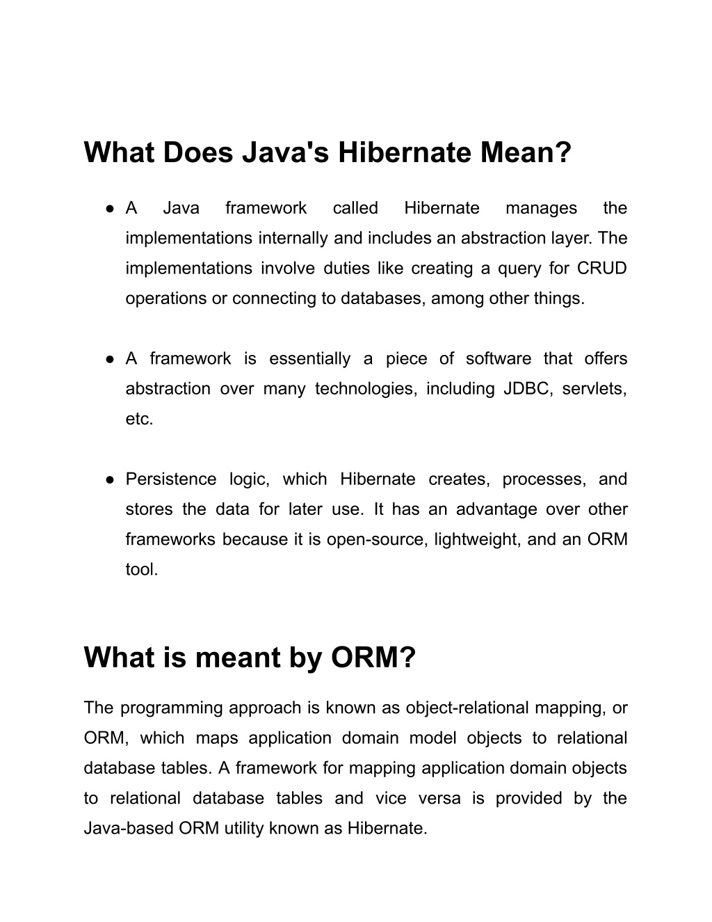 PPT Hibernate Framework in java PowerPoint Presentation, free