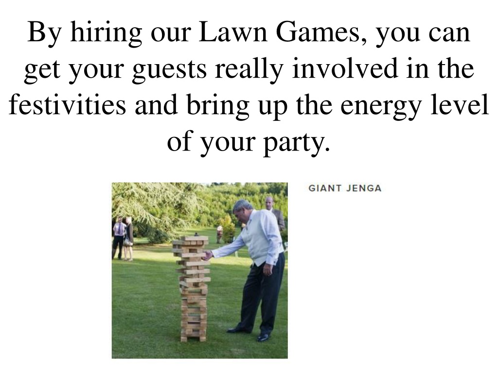 PPT Lawn Games Hire Canberra PowerPoint Presentation, free download