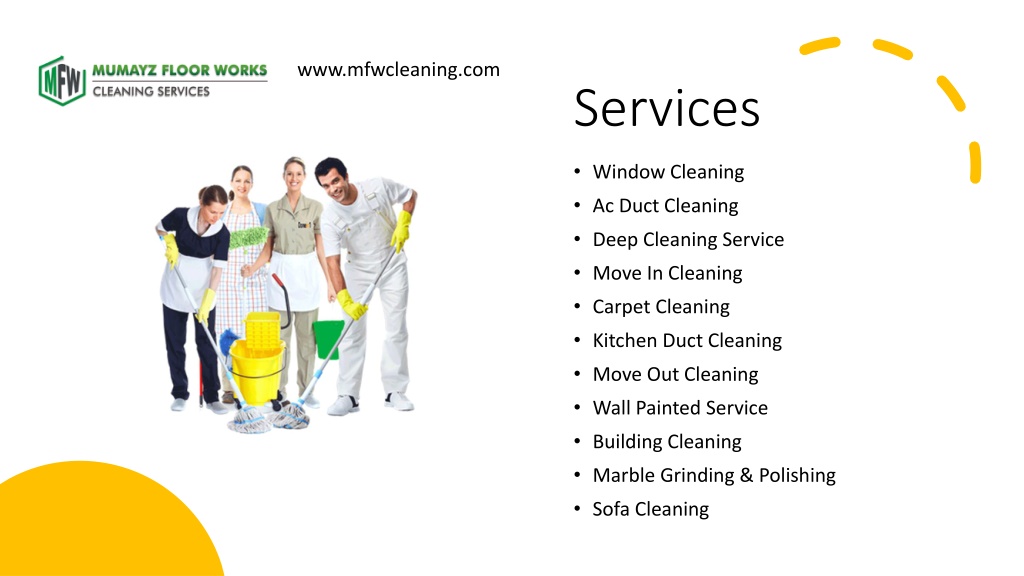 PPT Cleaning Services Dubai PowerPoint Presentation, free download