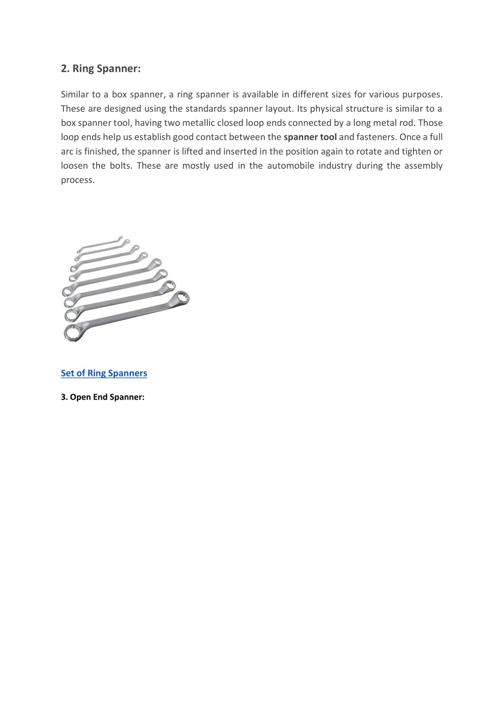 PPT How to get started with a Spanner Set PowerPoint Presentation, free download ID11496991