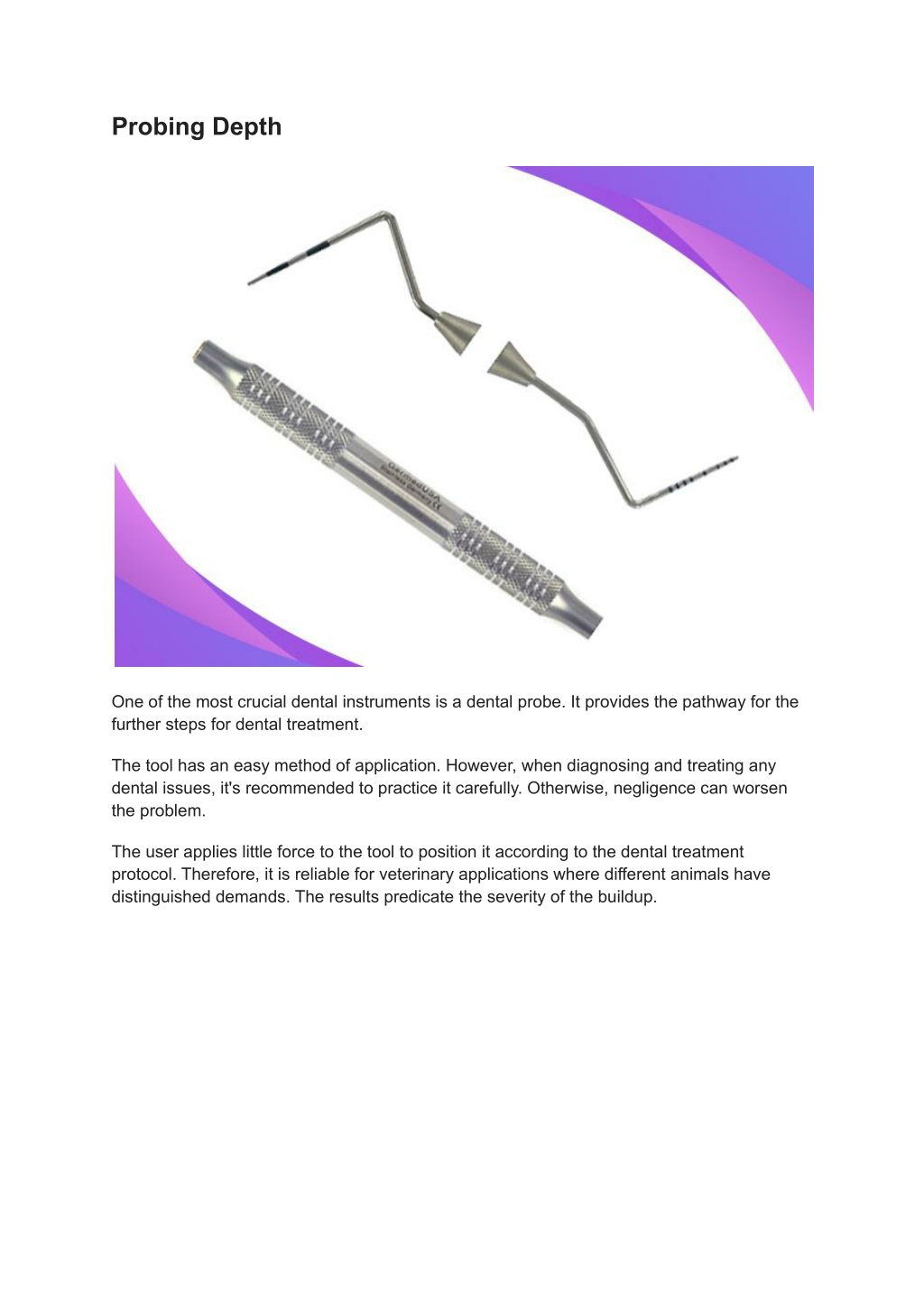 PPT Dental probes and Explorers PowerPoint Presentation, free