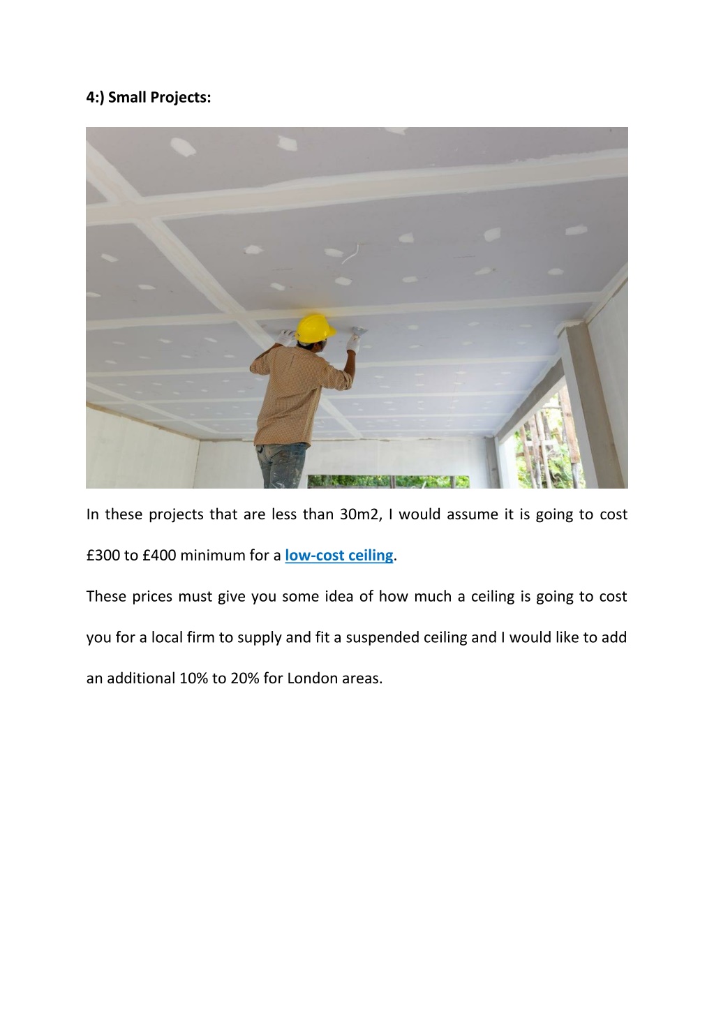 PPT How Much Does a Suspended Ceiling Cost PowerPoint Presentation